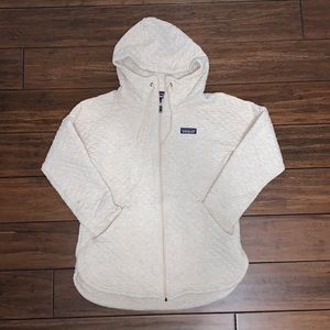 Organic Cotton Quilted Hoodie
